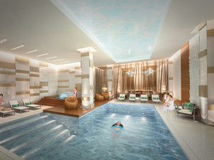 Blue Diamond at Imperial Plaza's indoor pool