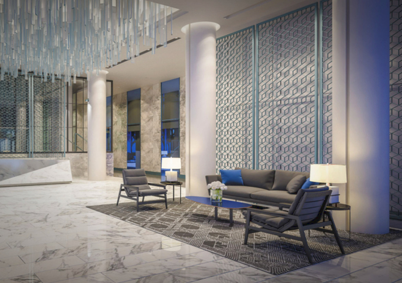 Blue Diamond at Imperial Plaza's lobby
