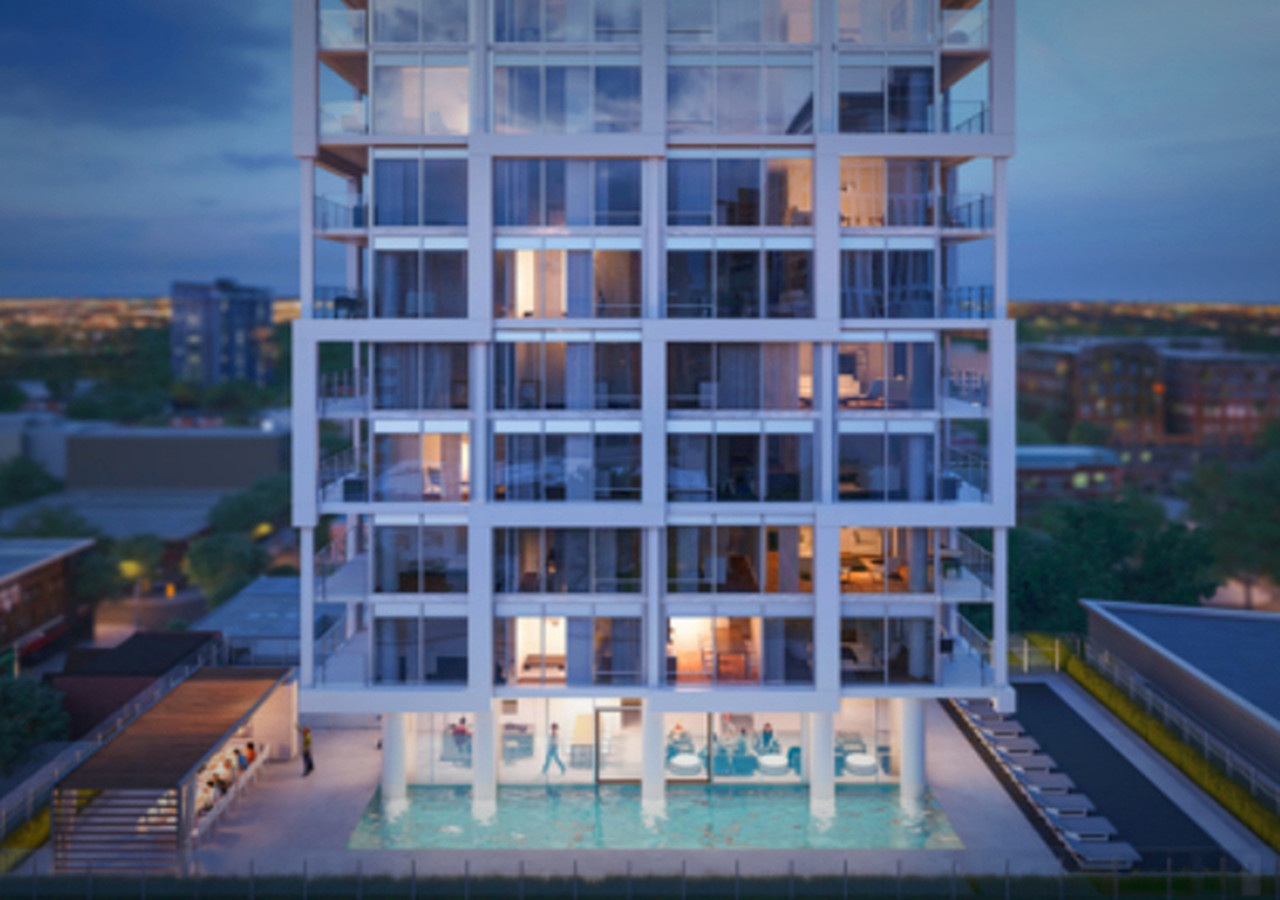 View of the pool of the East Fiftyfive