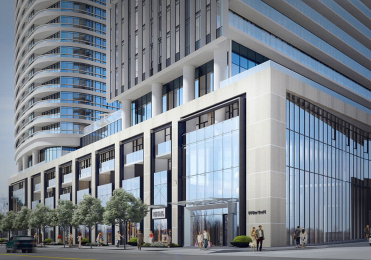 Outside view of the Via Bloor